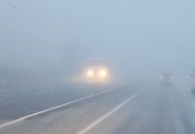 Çankırı–Ankara kara yolunda sis etkili