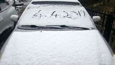 Kar Gümüşhane'yi terk etmiyor