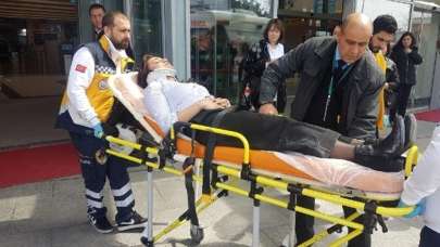 TÜYAP'ta korku dolu anlar!