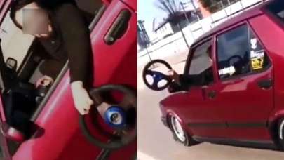 Trafikte akıllara durgunluk veren olay