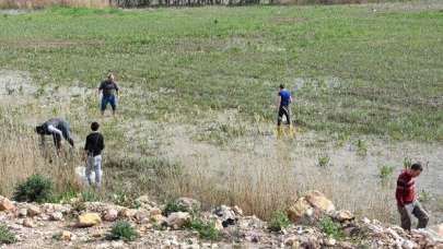 Duyan soluğu orada aldı! Koşarak gelip topladılar