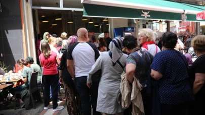 Bu fotoğraf bugün çekildi! Şehre turist yağdı