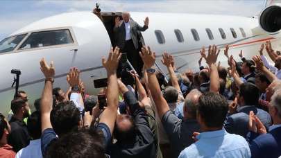 Binali Yıldırım'a baba ocağında yoğun ilgi