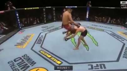 Rakibini 5 saniye içinde indirdi