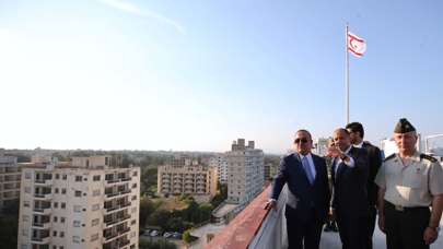 Yetkililerden bilgi aldı! Bakan Çavuşoğlu kapalı Maraş'ta