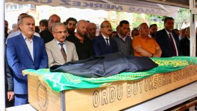 MHP Çamaş İlçe Başkanı Giden son yolculuğuna uğurlandı