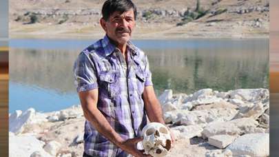 Sular çekilince ortaya çıktı! Şoke oldular