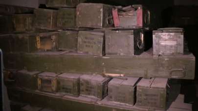 ABD, YPG/PKK'ya vermişti! O silah mühimmatları ele geçirildi