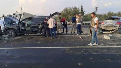 Feci kaza: 1 ölü, başsavcı ile birlikte 9 yaralı