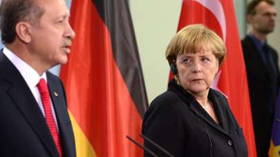 Cumhurbaşkanı Erdoğan, Merkel ile görüştü