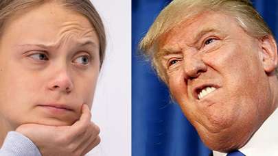 Trump Greta'yla fena kafa buldu!