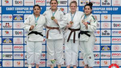 Salihli’nin Milli Judocusu Avrupa Şampiyonu oldu