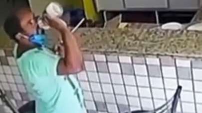 Korku bunu da yaptırdı! Kafaya dikti