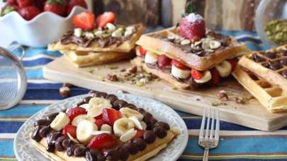 Evde waffle yapmak çok kolay