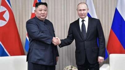Putin'den Kuzey Kore lideri Kim Jong Un'a madalya