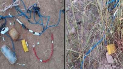 Barış Pınarı'nda hain tuzak imha edildi