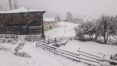 Mayıs ayında kar sürprizi