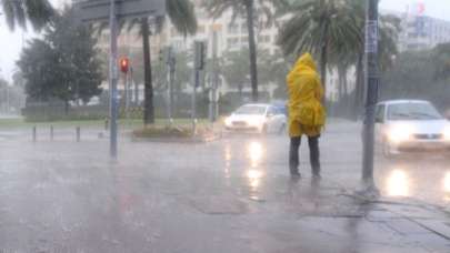 Meteorolojiden sağanak uyarısı