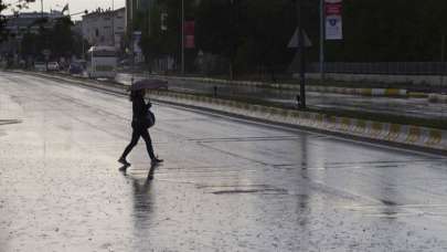 Meteorolojiden yağış uyarısı