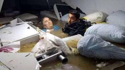 Kabus son anda kurtarılan kadını da buldu!