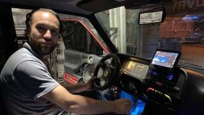 12 bin liralık otomobili 90 bin liraya yeniledi!