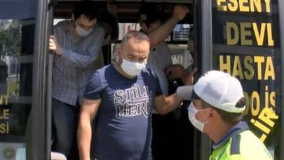 Esenyurt'ta şoke eden görüntü! 14 kişilik bir minibüsten 42 kişi çıktı