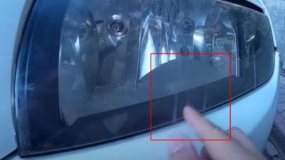 Diş macununun araba farına inanılmaz etkisi