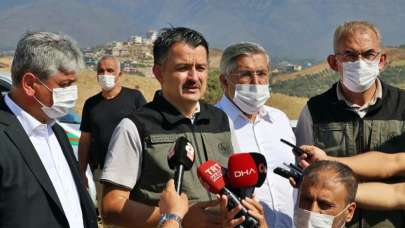 'Hatay'daki orman yangını kontrol altına alındı'