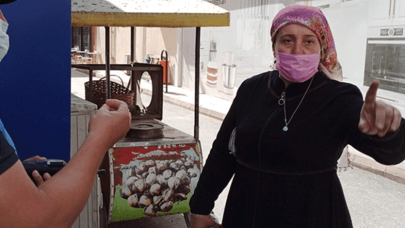 Maske takmayan kadından polise küstah sözler!