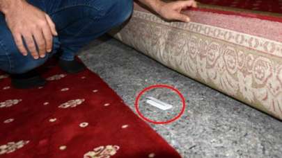 Camide bulduğu not müezzini duygulandırdı!