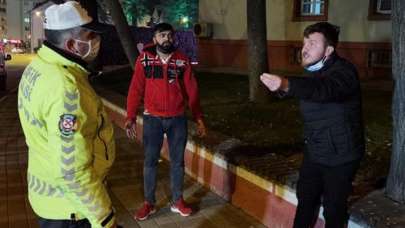 Ceza yiyen magandanın ilginç tehdidi