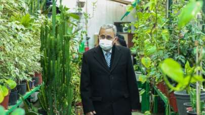 Kütahya'da, Başkan Alim Işık seraları inceledi