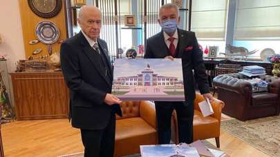 Bahçeli'nin Şuşa'ya yaptıracağı okulun ana motifi Har-ı Bülbül