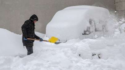 Türkiye’de bu yılki kar kalınlığı ortalama insan boyunu aşamadı