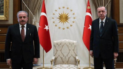 Cumhurbaşkanı Erdoğan, Şentop'u kabul etti