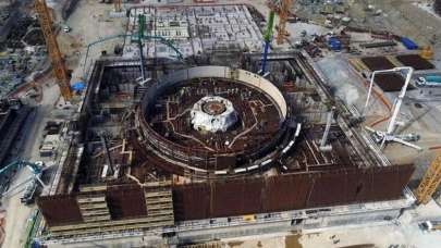 Akkuyu'da dördüncü ünitenin temeli 2022 başında atılacak