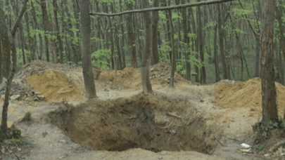 Define avcıları Belgrad Ormanı'nı talan etti!