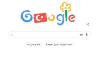Google'den bugüne özel doodle