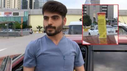 Kutuyu az kalsın çöpe atıyordu! Polisi aradı...