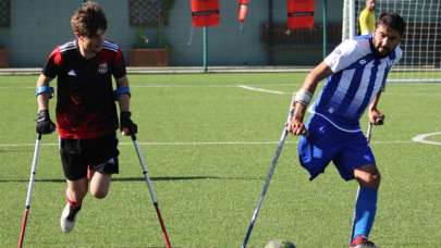 Avrupa Ampute Şampiyonlar Ligi kupası Şahinbey Belediyespor'un...