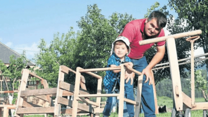 3.5 yaşındaki engelli oğlu için bunu yaptı