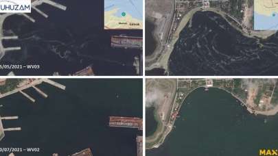 Müsilaj seferberliği sonuç verdi: Son durum uzaydan görüntülendi