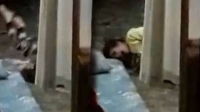 O çocuklar polis tarafından kurtarıldı