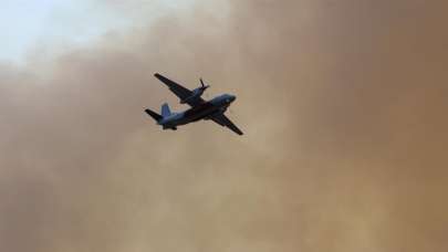 Gündoğmuş'taki yangına müdahale sürüyor