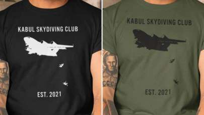 Afganlarla ilgili insanlık dışı tişört! Geri adım attılar