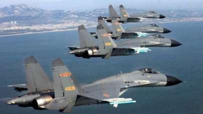 19 jet birden bölgeye girdi! Savaş tehdidi