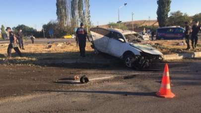 Kırıkkale'de feci kaza: 5 ölü