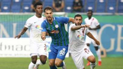 Hatayspor, Rize'den 3 puanla döndü