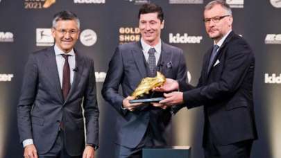 Lewandowski, Altın Ayakkabı'ya kavuştu