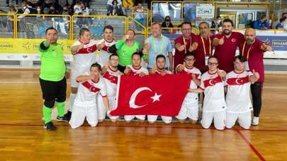 Down Sendromlular Futsal Milli Takımı'mız Avrupa şampiyonu oldu
